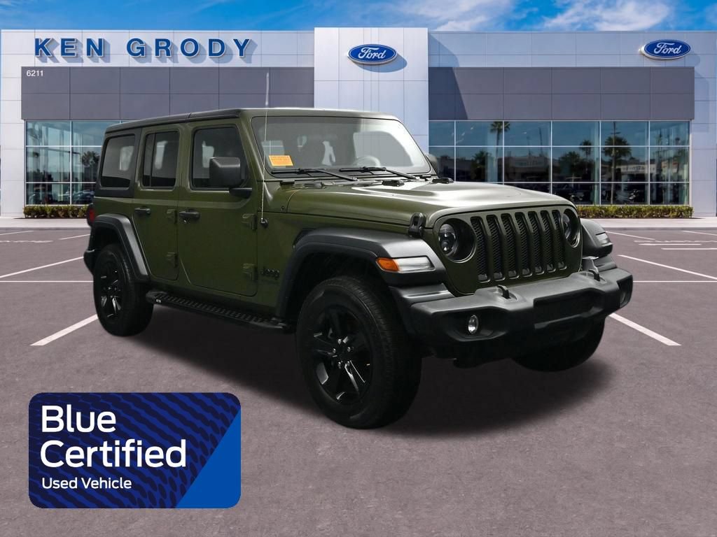 Used 2021 Jeep Wrangler Unlimited Sport AWD/4WD image 1