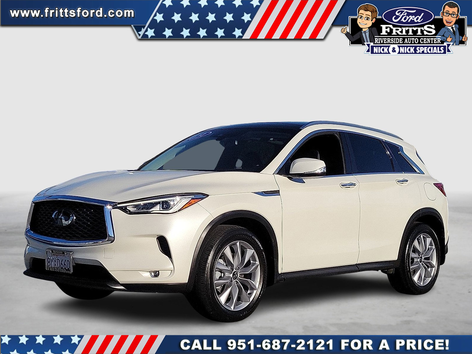 Used 2021 INFINITI QX50 Luxe