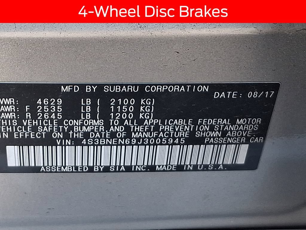 Used 2018 Subaru Legacy 3.6R Limited AWD/4WD image 25