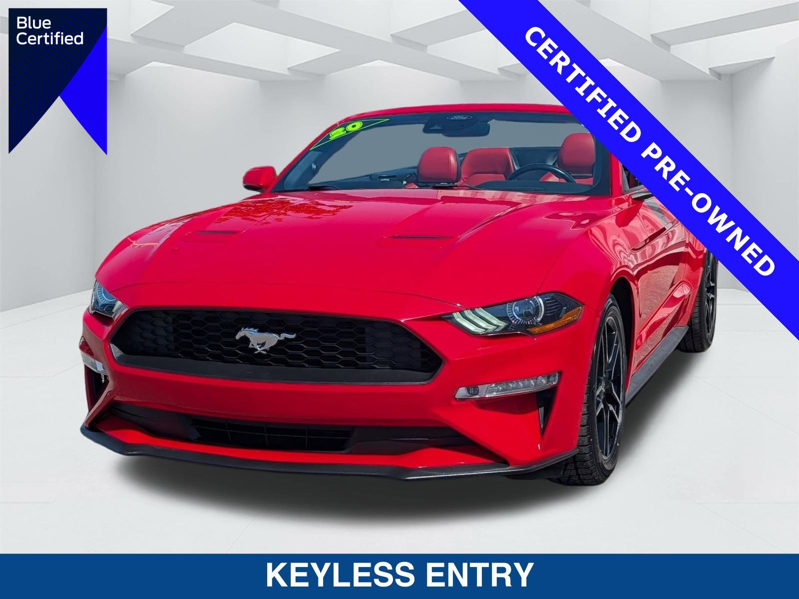 Certified 2020 Ford Mustang Premium w/ Equipment Group 201A