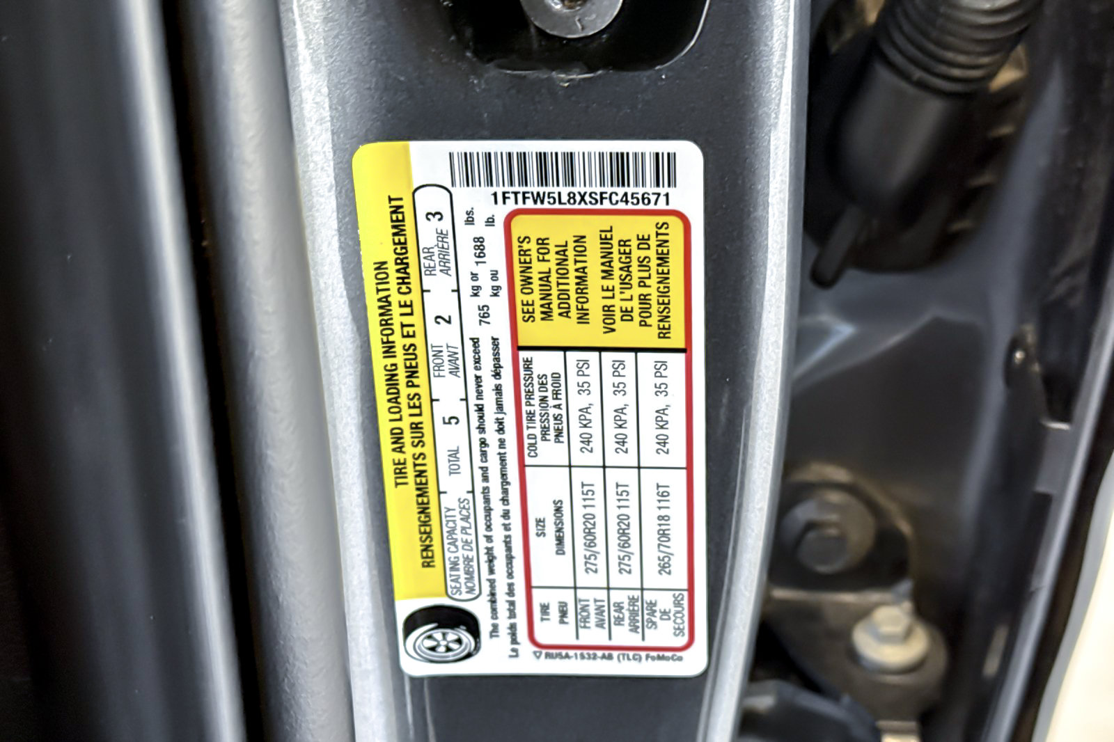 Certified 2025 Ford F150 Lariat w/ Equipment Group 502A High AWD/4WD image 28