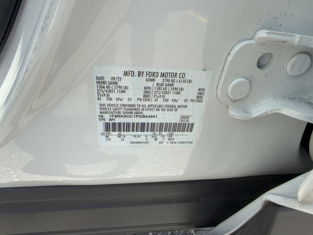 Certified 2023 Ford Explorer ST w/ Equipment Group 401A image 30