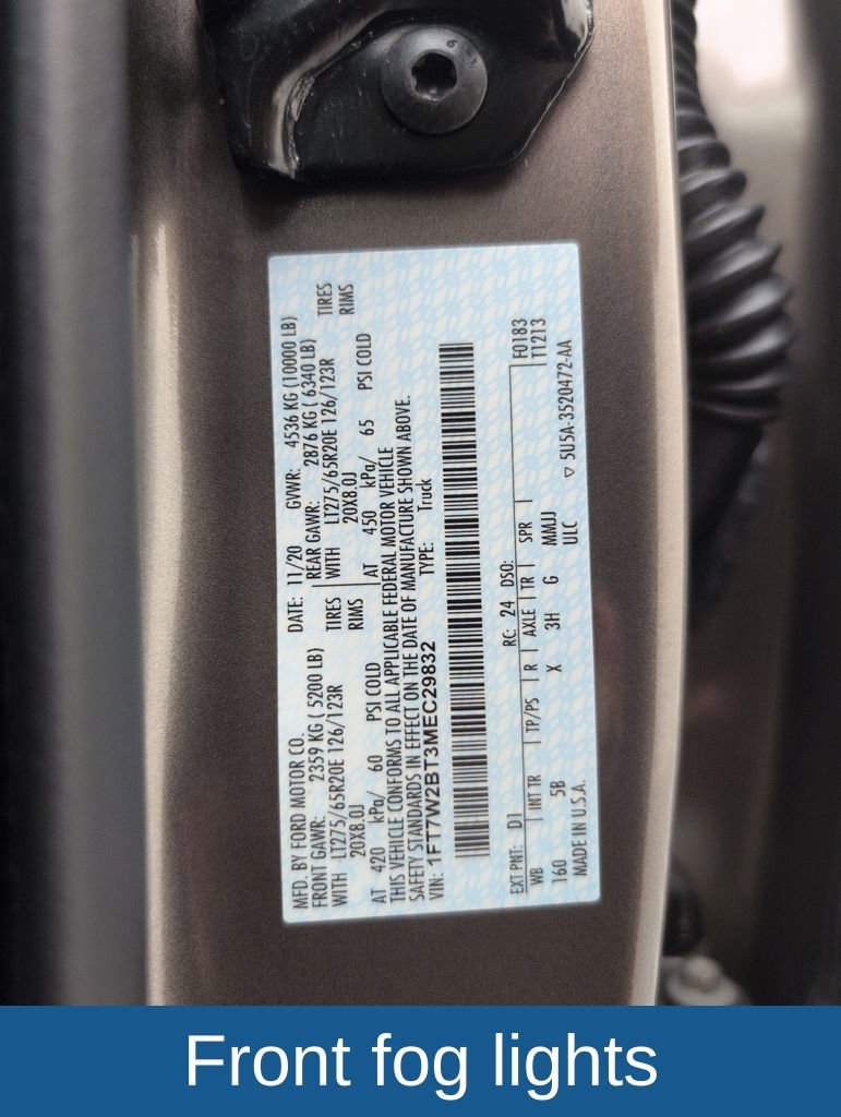 Certified 2021 Ford F250 Lariat w/ Chrome Package image 49