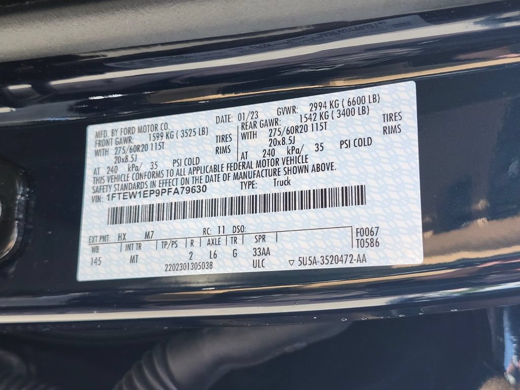 Certified 2023 Ford F150 XLT w/ Equipment Group 302A High AWD/4WD image 34