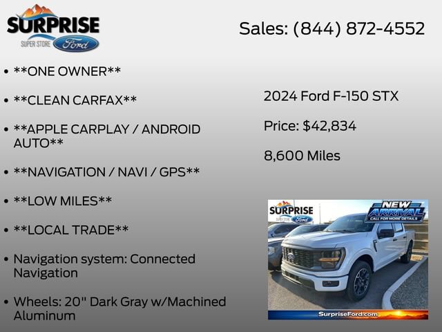 Certified 2024 Ford F150 STX AWD/4WD image 7