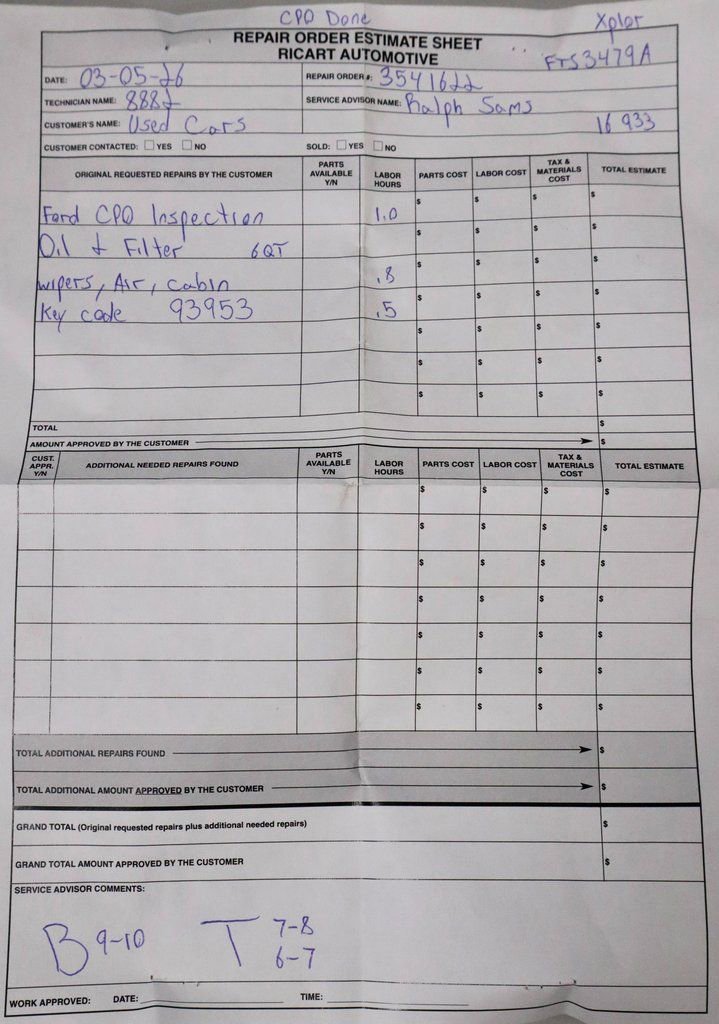 Certified 2023 Ford Explorer ST w/ Equipment Group 401A image 12