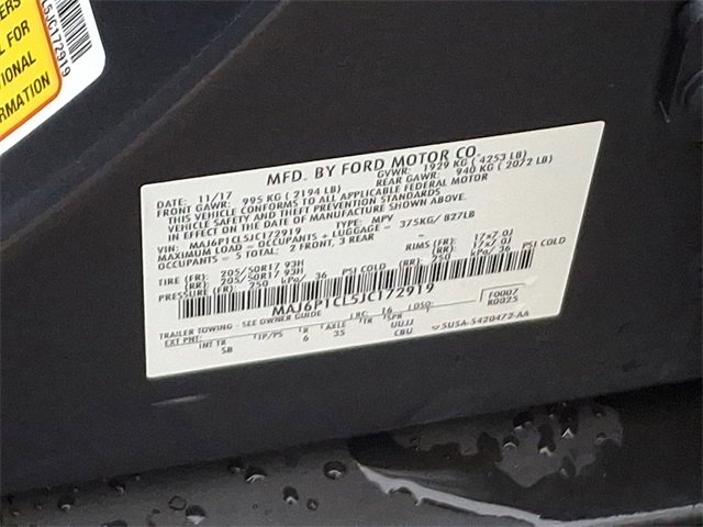 Certified 2018 Ford EcoSport SES image 27