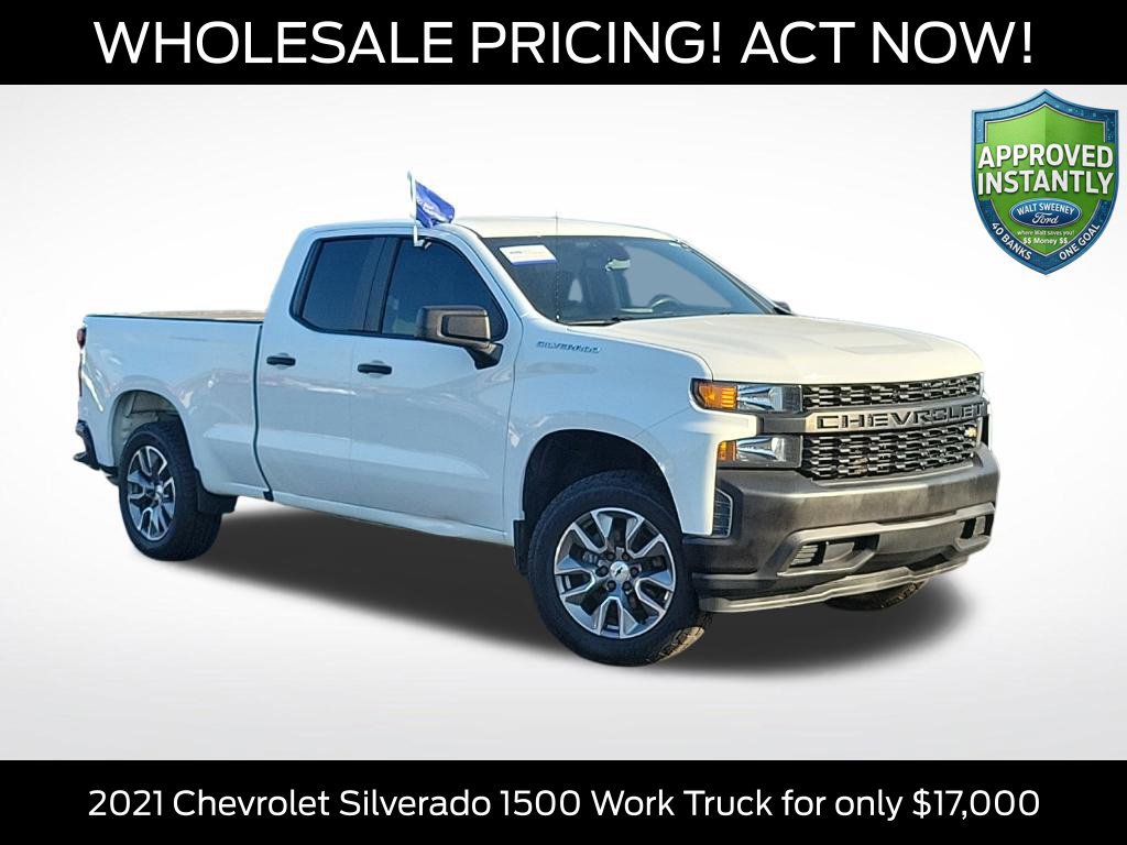 Used 2021 Chevrolet Silverado 1500 W/T w/ WT Value Package