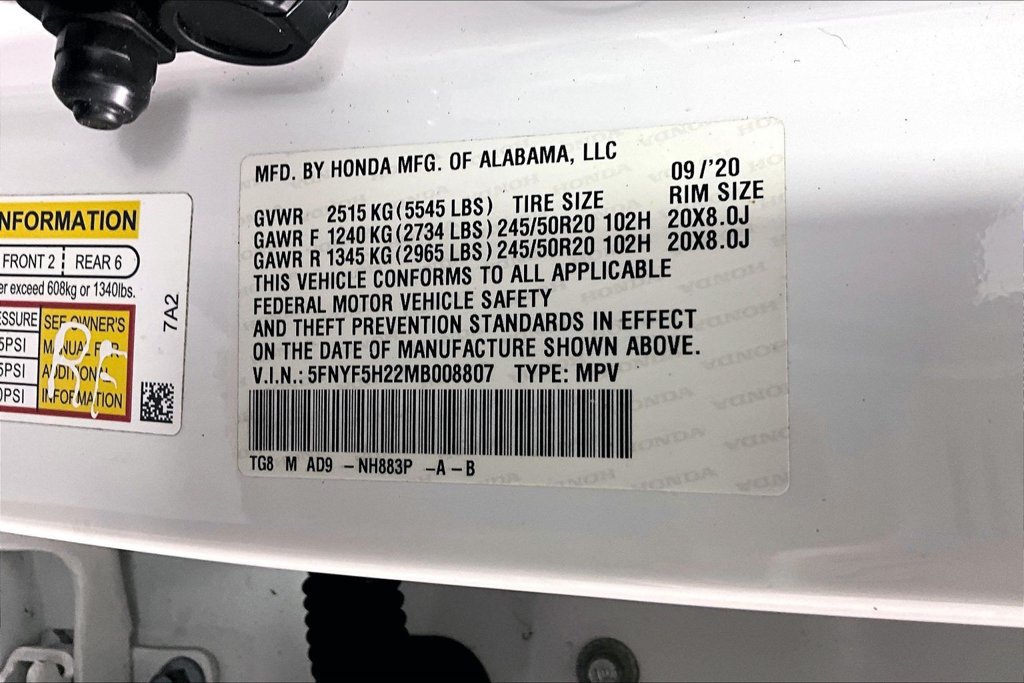 Used 2021 Honda Pilot Special Edition image 33