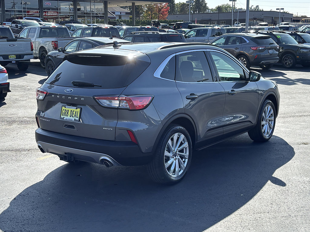 Certified 2021 Ford Escape Titanium w/ Titanium Elite Package AWD/4WD image 5
