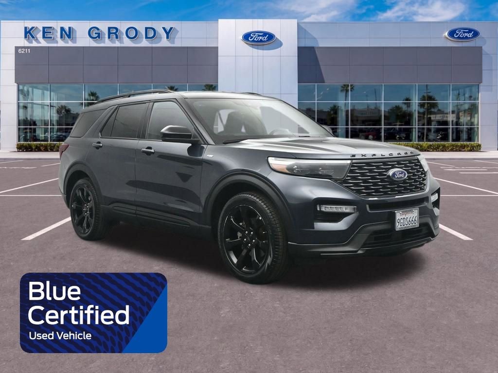 Certified 2023 Ford Explorer ST-Line w/ Class IV Trailer Tow Package RWD image 1