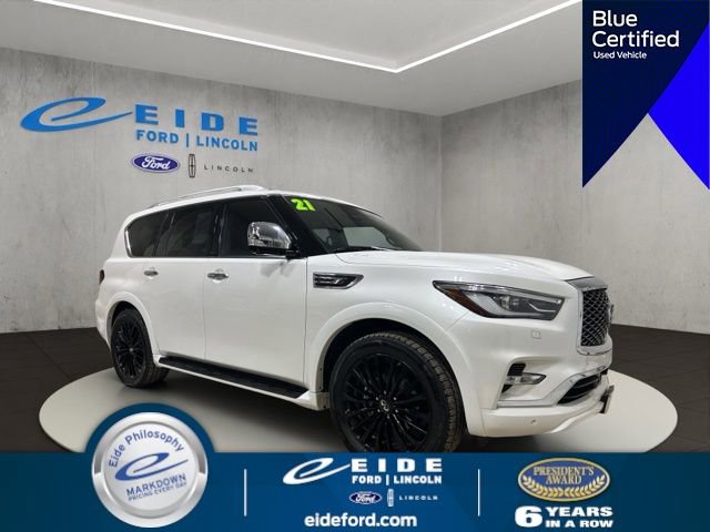 Used 2021 INFINITI QX80 Sensory w/ Cargo Package