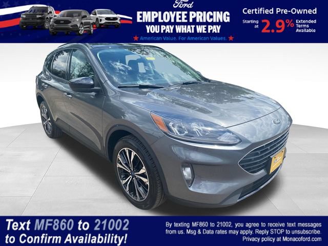 Certified 2022 Ford Escape SEL w/ SEL Stealth AWD Package