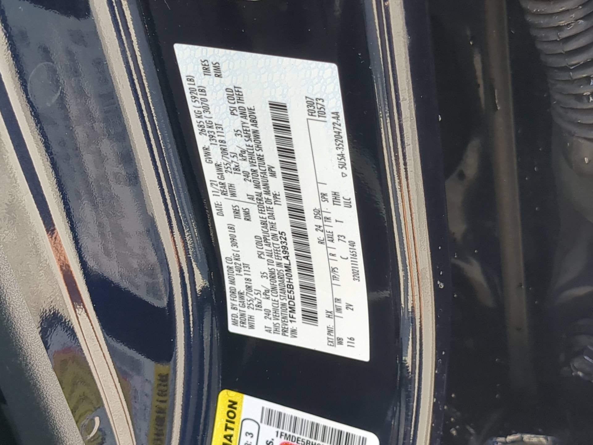 Certified 2021 Ford Bronco Outer Banks AWD/4WD image 73