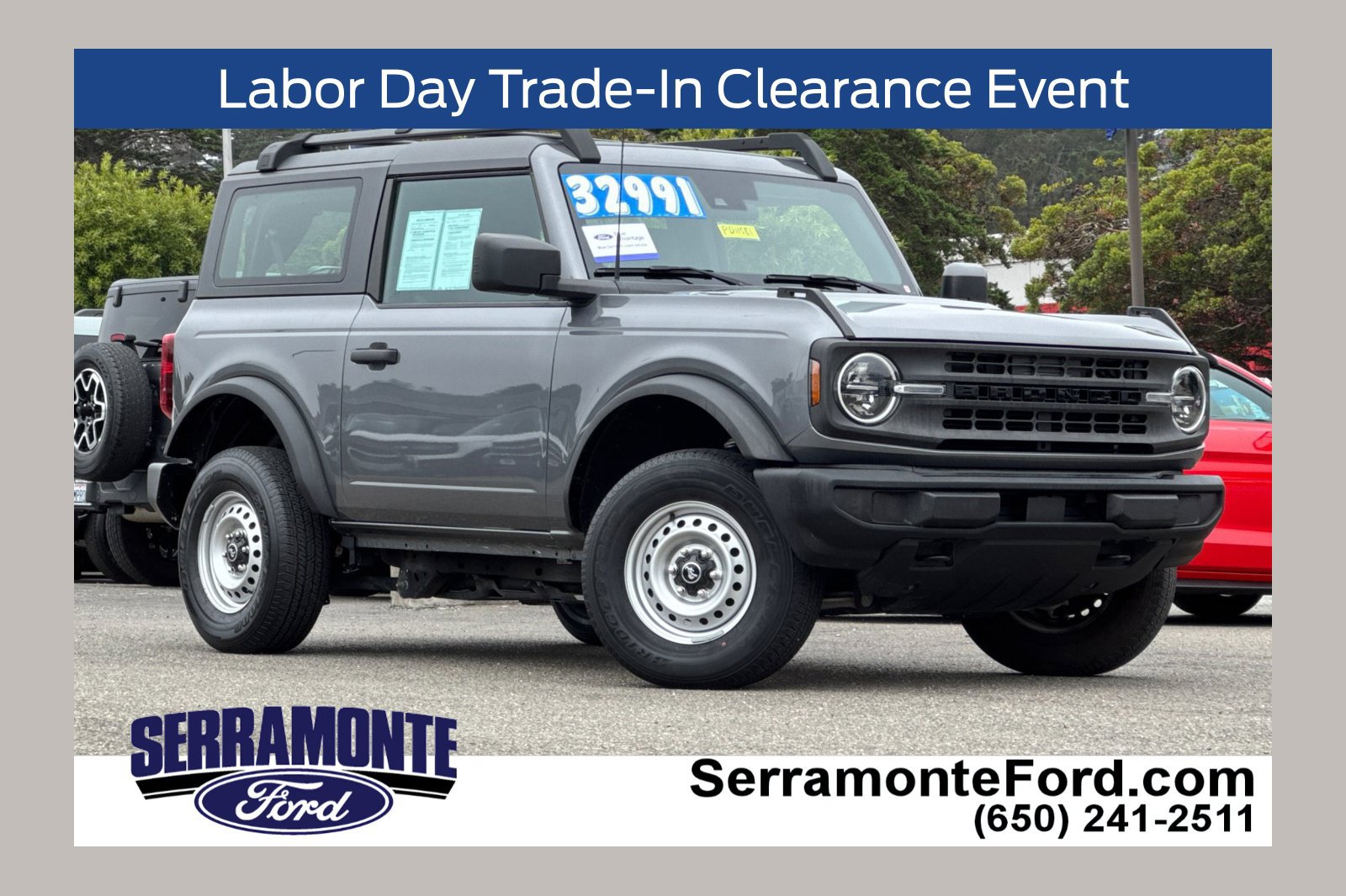 Certified 2022 Ford Bronco 2-Door