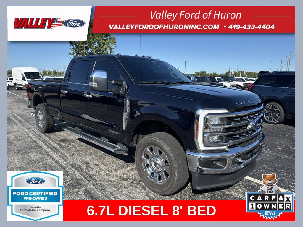 Certified 2024 Ford F350 Lariat w/ Chrome Package AWD/4WD 360° Tour