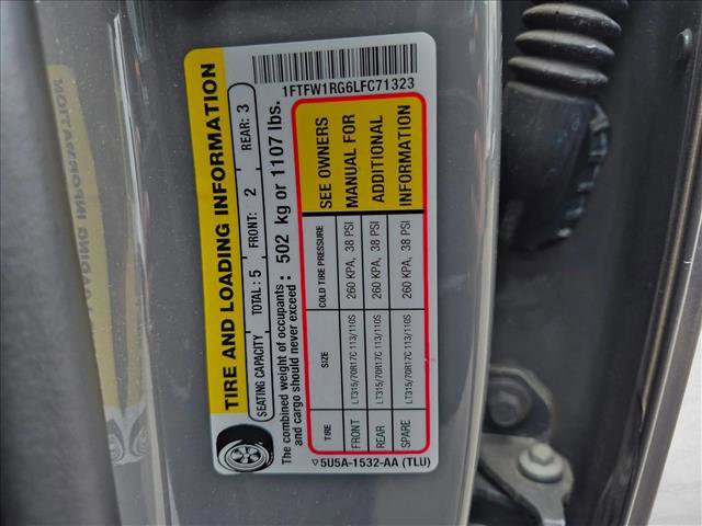 Certified 2020 Ford F150 Raptor w/ Equipment Group 802A Luxury AWD/4WD image 16
