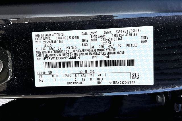 Certified 2023 Ford F150 XLT w/ Equipment Group 302A High AWD/4WD image 35