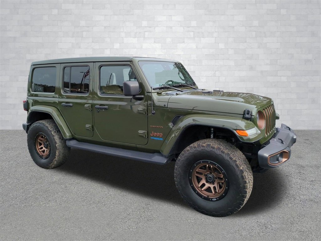 Used 2021 Jeep Wrangler Unlimited Sahara 4xe w/ Cold Weather Group image 2