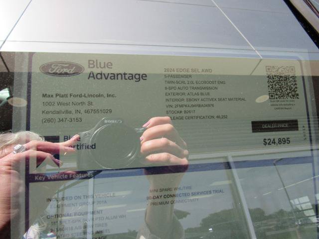 Certified 2024 Ford Edge SEL w/ Convenience Package AWD/4WD image 22