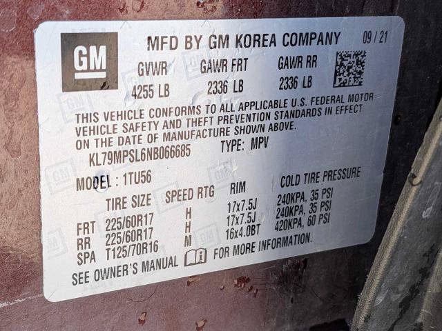 Used 2022 Chevrolet TrailBlazer LT FWD image 34