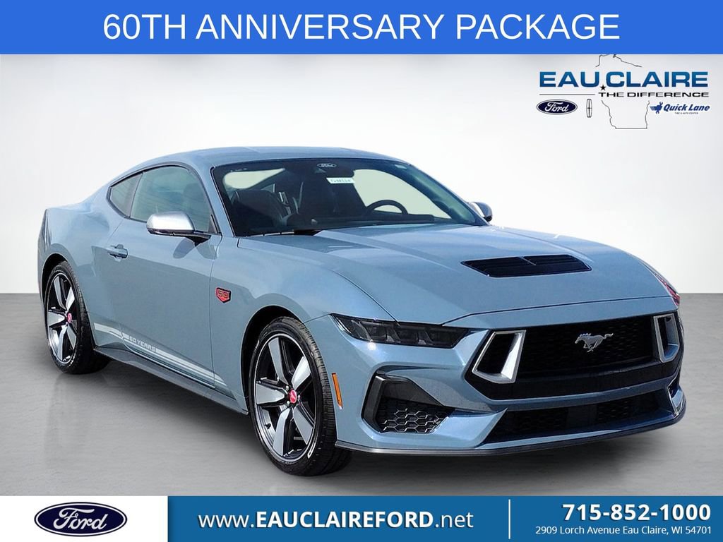 Certified 2025 Ford Mustang GT Premium w/ 60th Anniversary Package