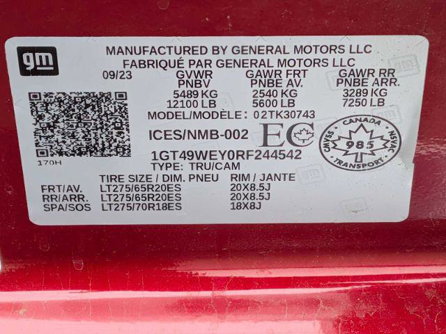 Used 2024 GMC Sierra 3500 Denali w/ Denali Reserve Package AWD/4WD image 37