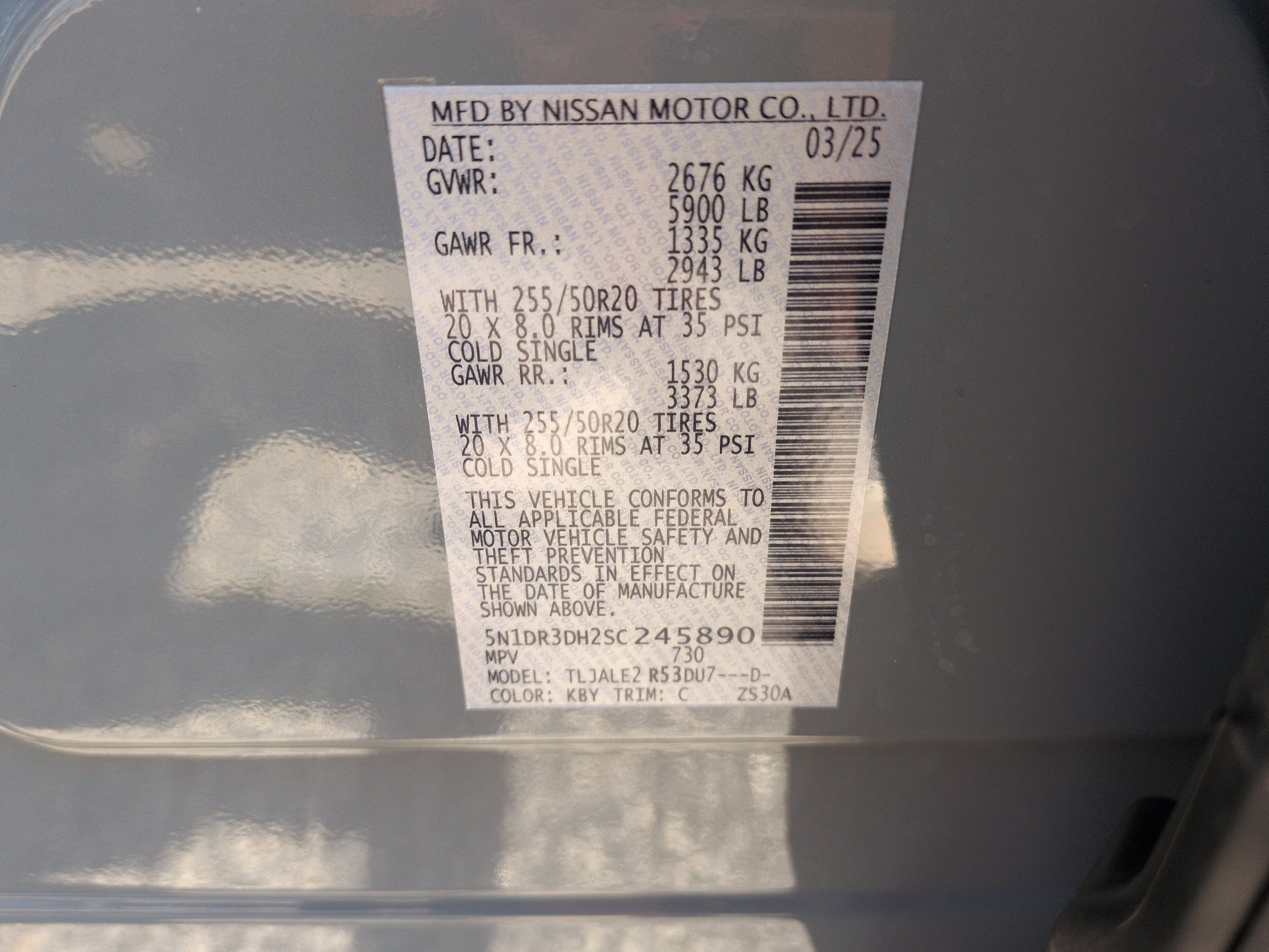 Used 2025 Nissan Pathfinder Platinum FWD image 28