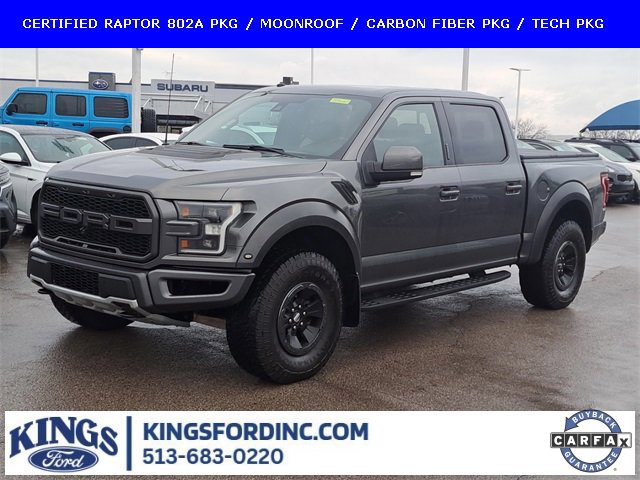 Certified 2018 Ford F150 Raptor w/ Equipment Group 802A Luxury
