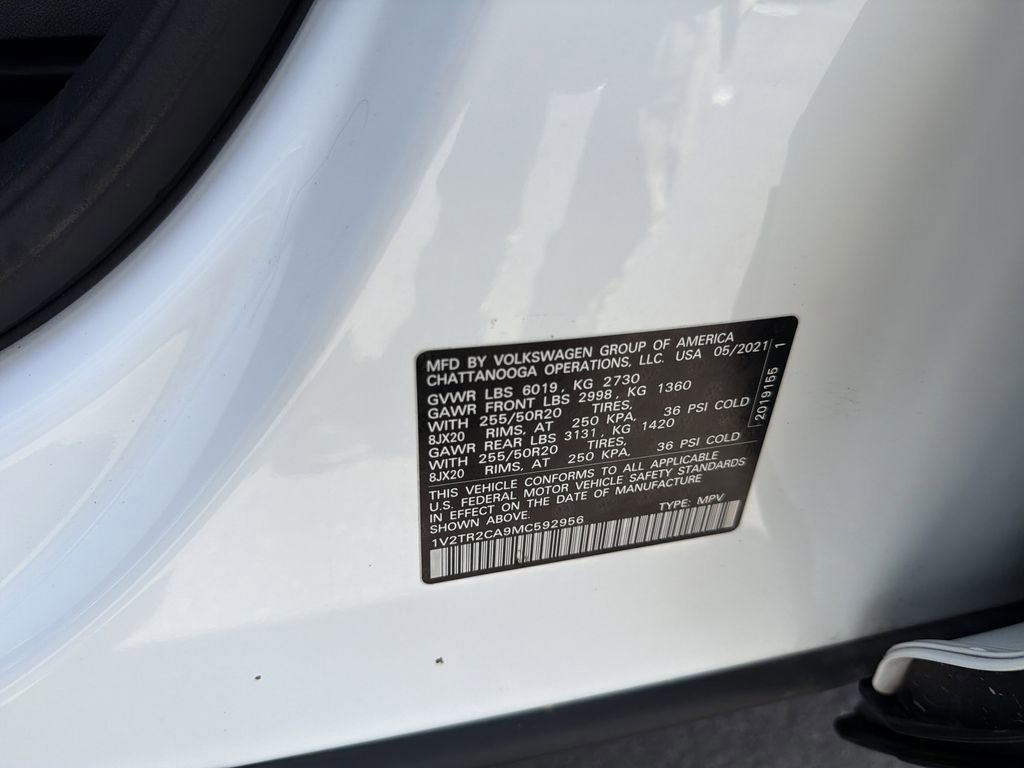 Used 2021 Volkswagen Atlas SEL Premium AWD/4WD image 35