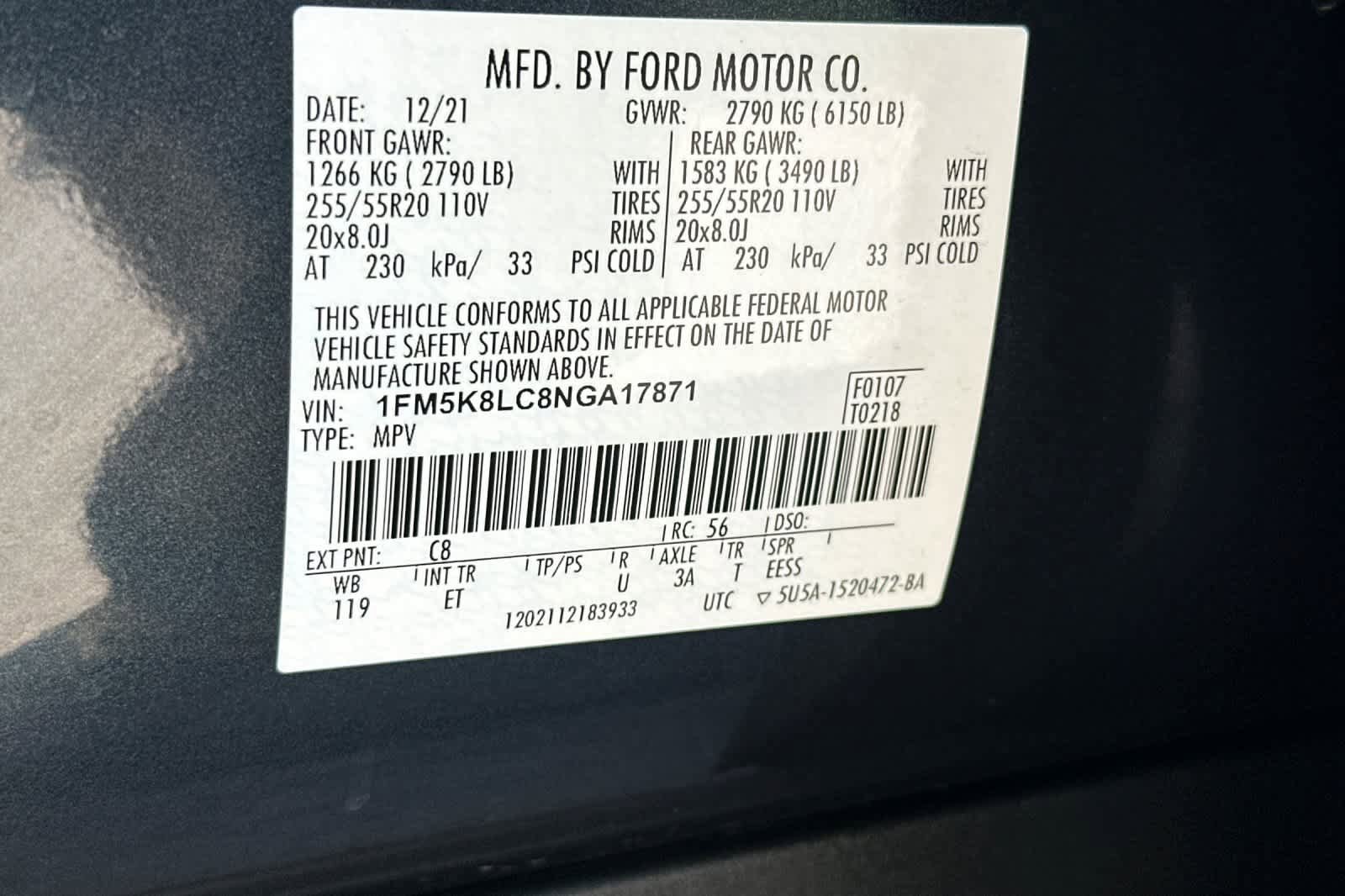 Certified 2022 Ford Explorer King Ranch w/ Class IV Trailer Tow Package AWD/4WD image 30