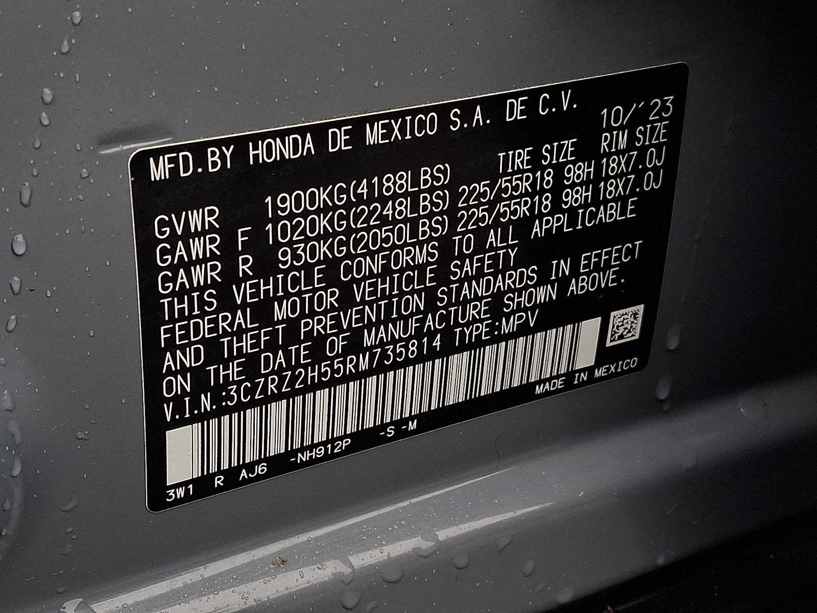 Used 2024 Honda HR-V Sport image 26