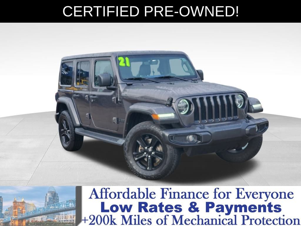 Used 2021 Jeep Wrangler Unlimited Sahara