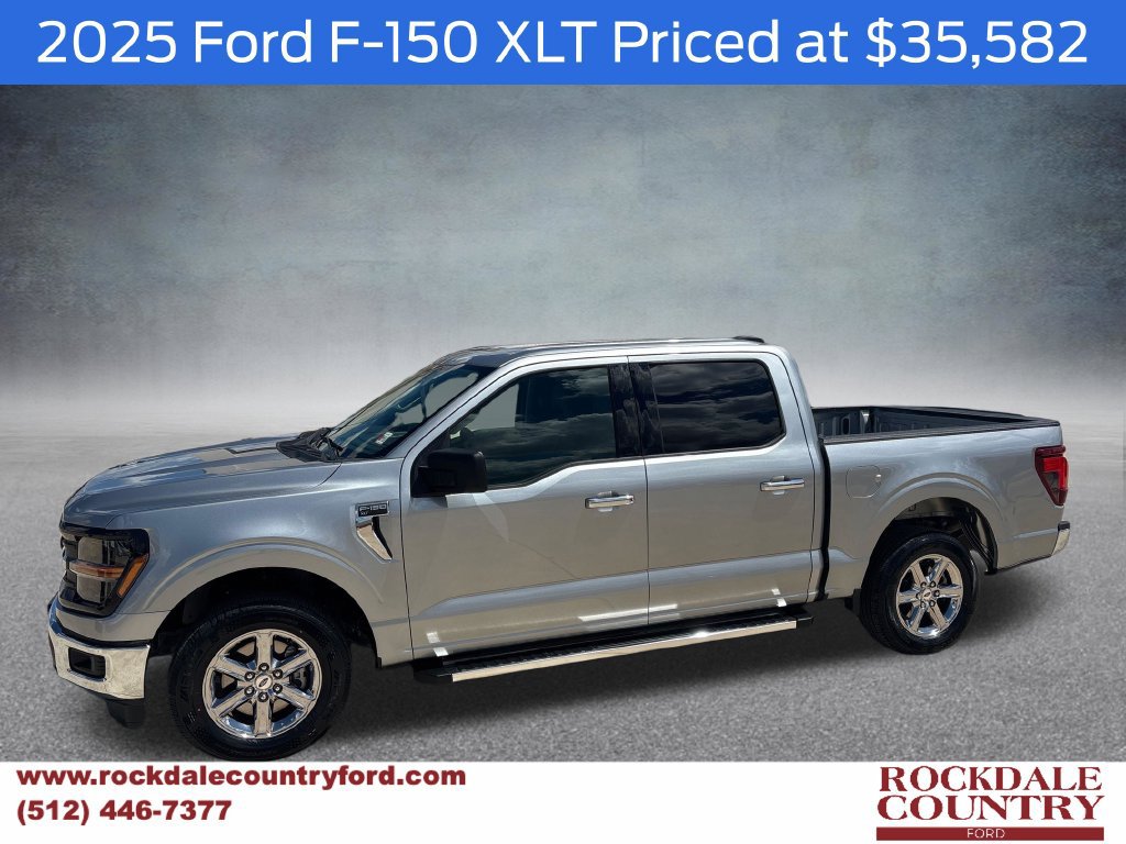 Certified 2025 Ford F150 XLT w/ Equipment Group 301A Standard