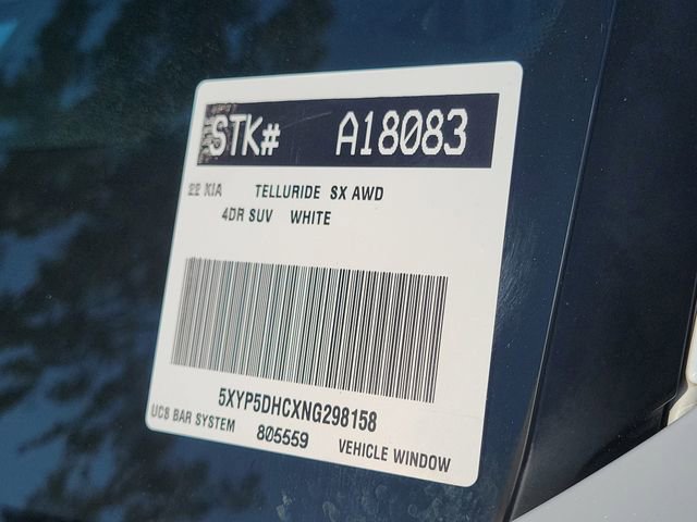 Used 2022 Kia Telluride SX w/ SX Prestige Package AWD/4WD image 33