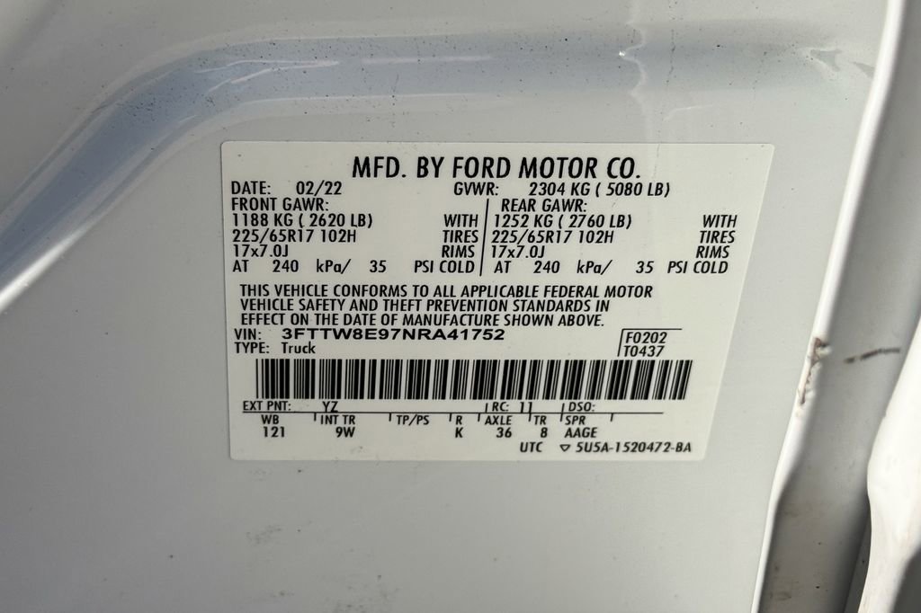 Certified 2022 Ford Maverick XL FWD image 16
