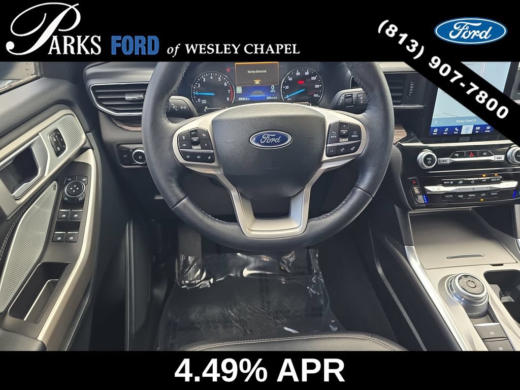Certified 2023 Ford Explorer Limited w/ Limited Technology Package RWD image 13