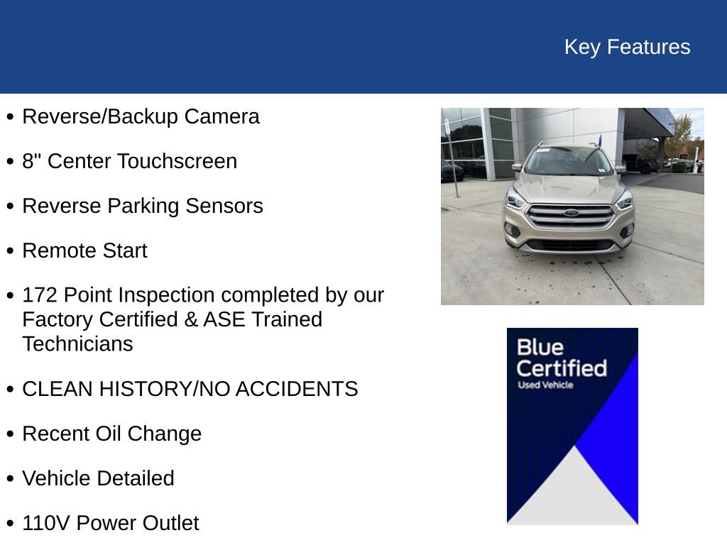Certified 2017 Ford Escape Titanium FWD image 32
