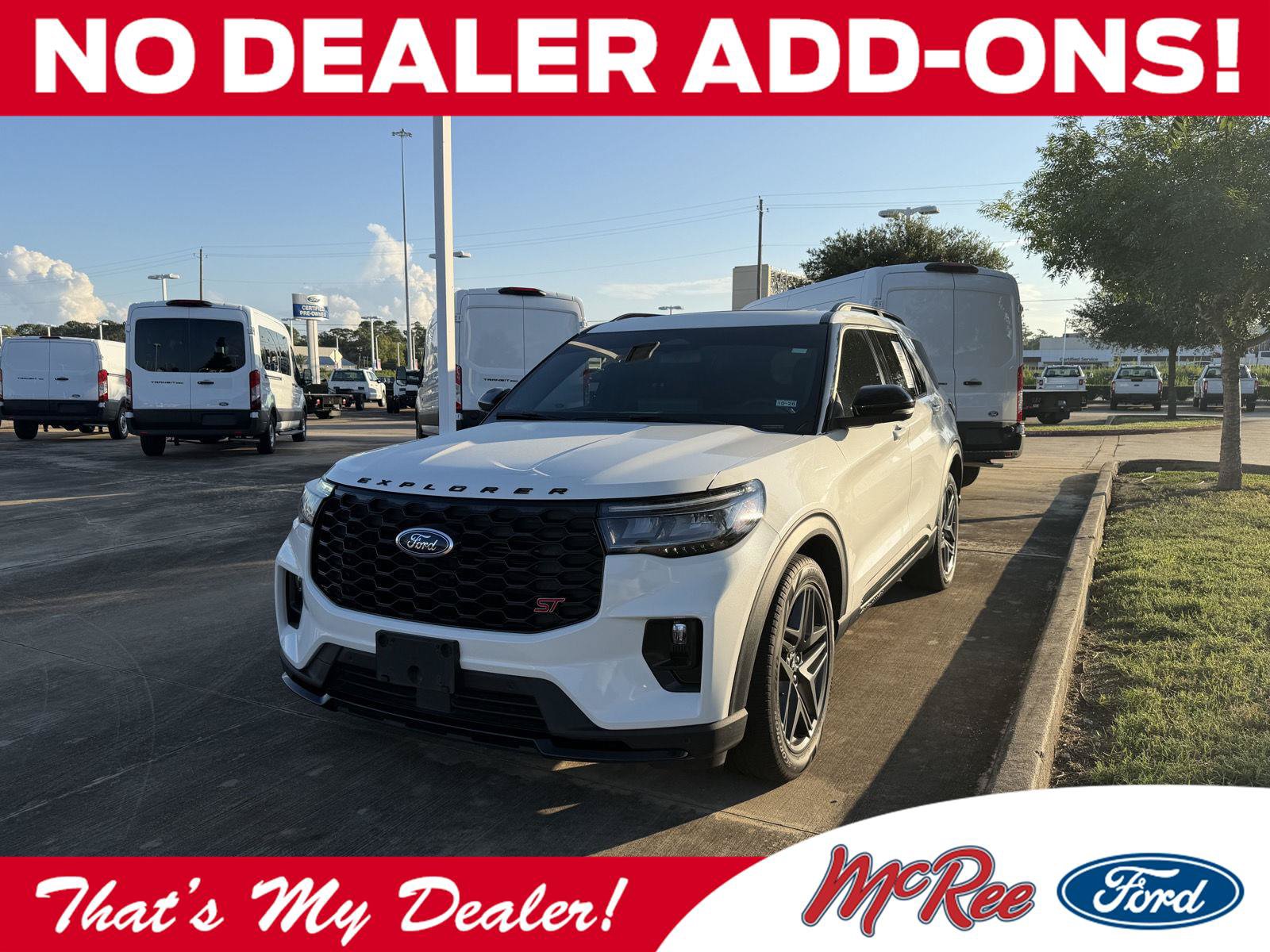 Certified 2025 Ford Explorer ST AWD/4WD image 1