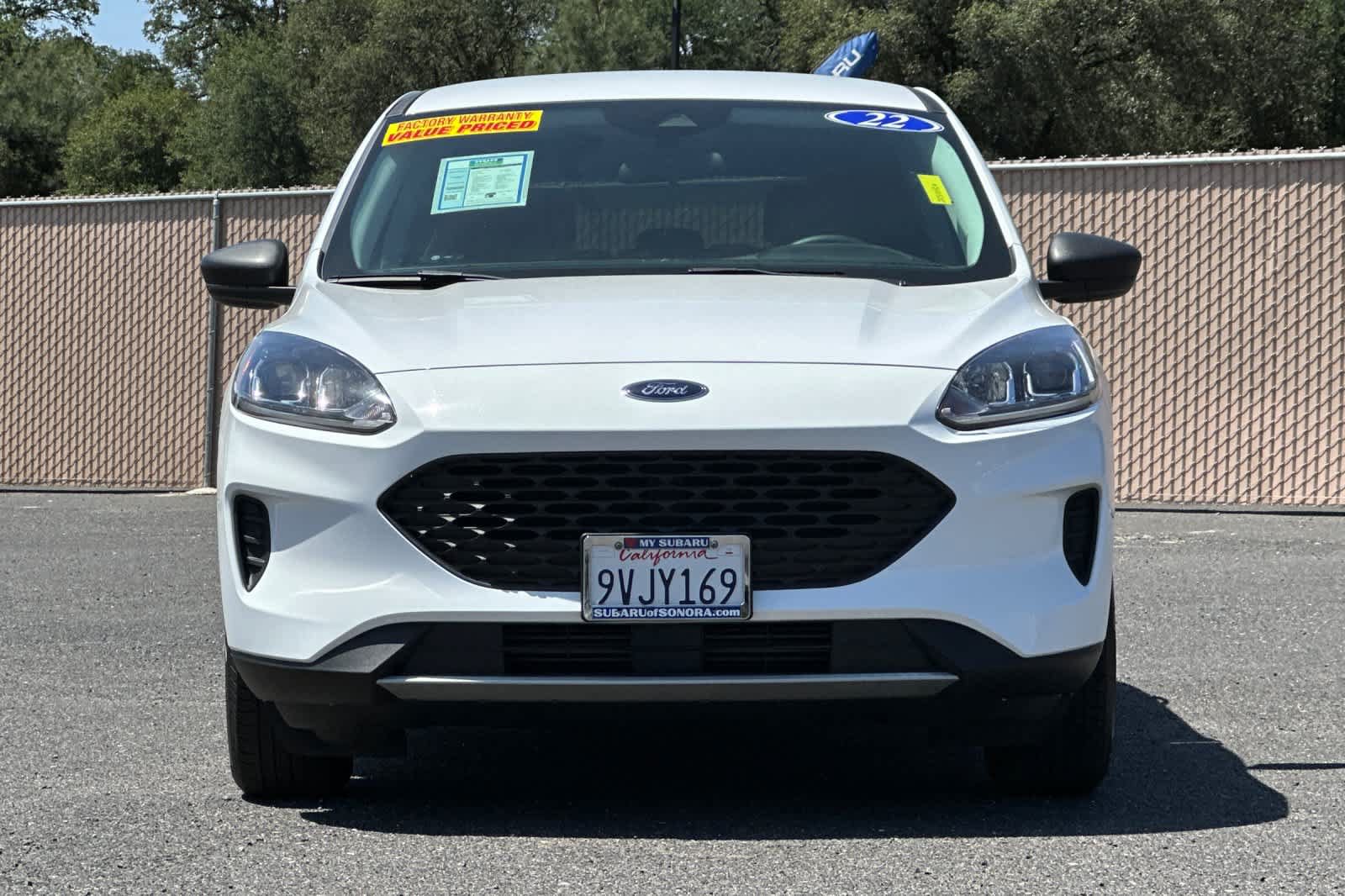Certified 2022 Ford Escape S FWD image 9