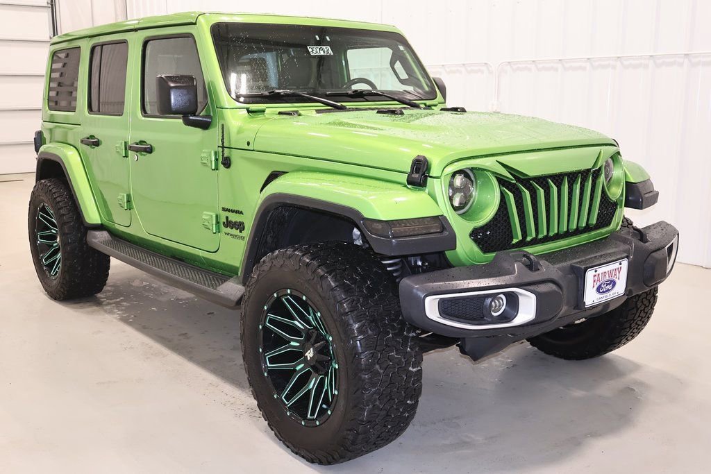 Used 2019 Jeep Wrangler Unlimited Sahara w/ Uconnect 4C Nav & Sound Group image 10