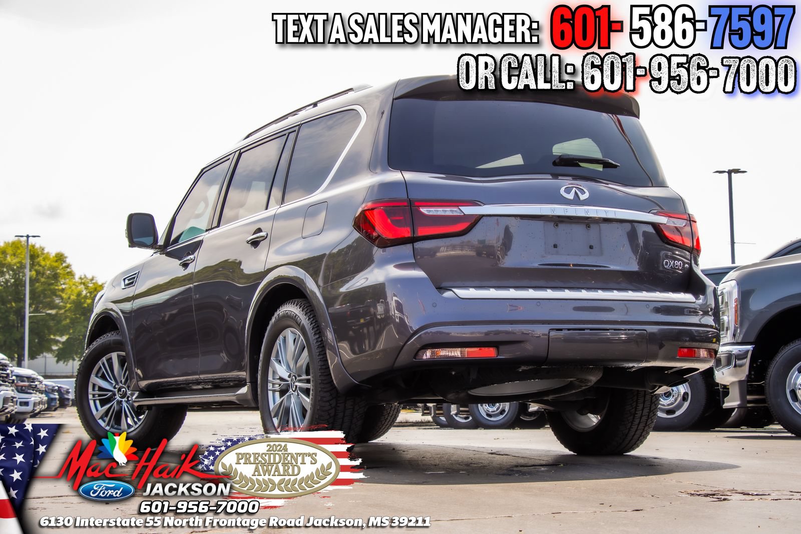Used 2022 INFINITI QX80 Luxe w/ All-Season Package RWD image 5