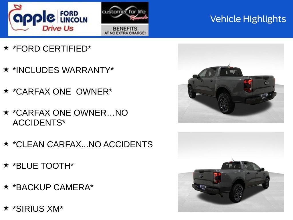 Certified 2024 Ford Ranger XLT image 9