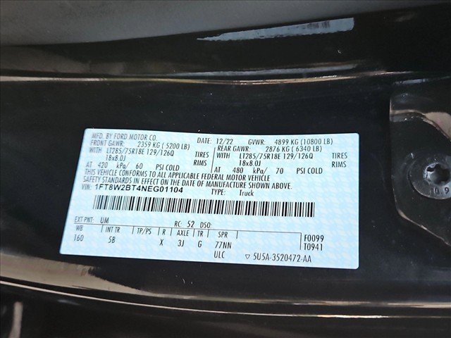 Certified 2022 Ford F250 Lariat w/ Tremor Off-Road Package AWD/4WD image 20