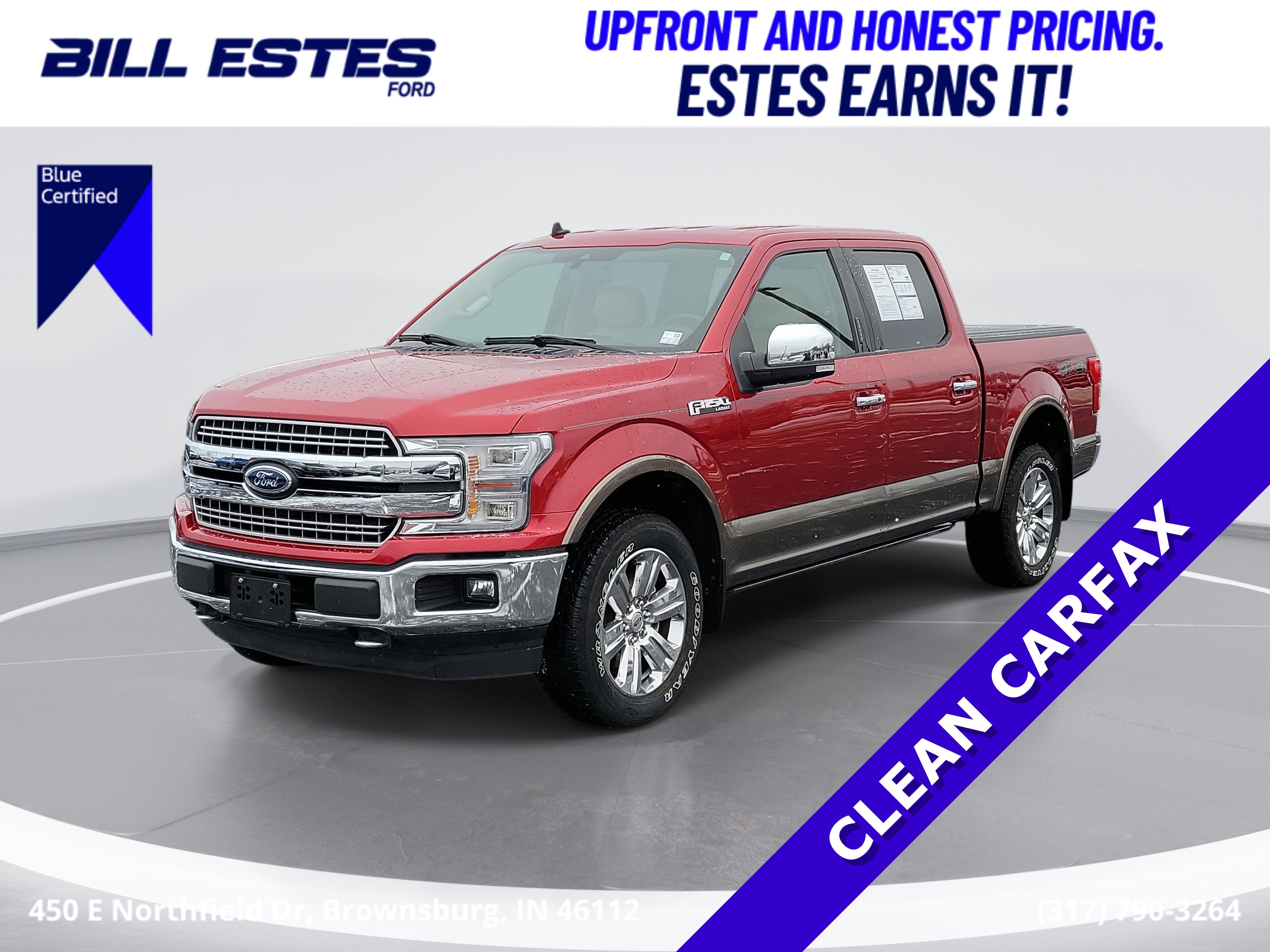 Certified 2020 Ford F150 Lariat w/ Equipment Group 502A Luxury