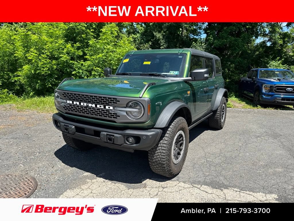 Certified 2023 Ford Bronco Badlands w/ Sasquatch Package AWD/4WD image 1