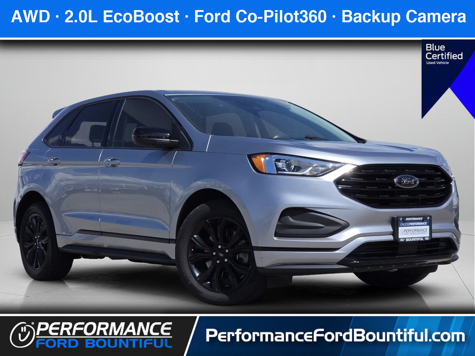 Certified 2022 Ford Edge SE w/ Black Appearance Package