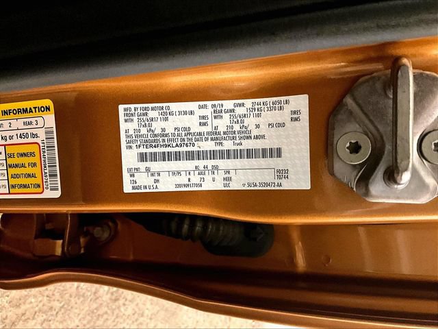 Certified 2019 Ford Ranger Lariat w/ Equipment Group 501A Mid AWD/4WD image 33