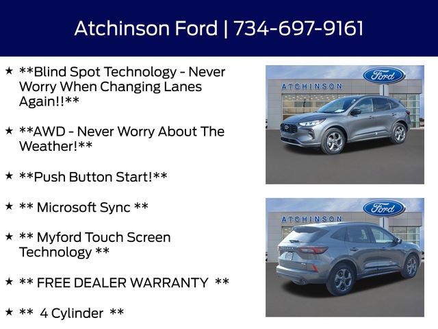 Certified 2023 Ford Escape ST-Line w/ Tech Pack #1 AWD/4WD image 9