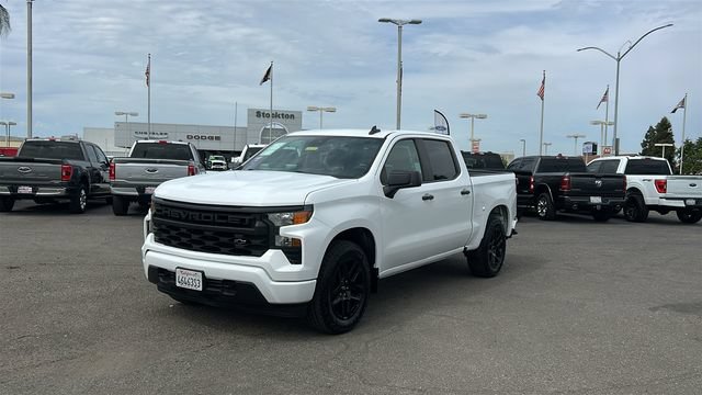 Used 2023 Chevrolet Silverado 1500 Custom w/ LPO, Dark Essentials Package RWD image 8